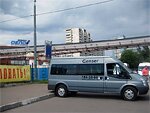 Бесплатный автобус Genser в пункт аренды автомобилей АрендаАвто-нгн на ул.Добролюбова